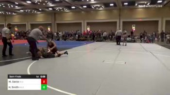 122 lbs Semifinal - Mathius Garza, Inland Elite vs Harrison Smith, Gold Rush Wr Ac