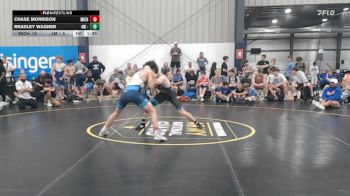 129 lbs Rr Rnd 6 - Chase Morrison, Michigan Premier Blue - BHS vs Bradley Wagner, 4M - BHS