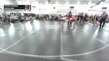 96 lbs Semifinal - Colton Childress, Carrollton Warriors - MS vs Mason Cobb, WV Wild - MS