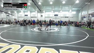 108 lbs Round Of 16 - Xavier Lewis, DE vs Maximilian Truong, VA