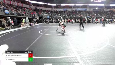 78 lbs Consi Of 4 - Thomas Steinkirchner, East Kansas Eagles vs Roland Ross, King Select