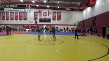 125 lbs Cons. Round 4 - Seth Grow, Utah Tech University vs Julio Gonzales, Arizona Christian