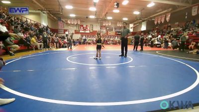 49 lbs Rr Rnd 2 - Lainey Davie, Salina Wrestling Club vs Ashtyn Williams, Locust Grove Youth Wrestling