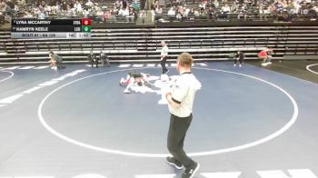 6A 105 lbs Quarterfinal - Lyra McCarthy, Syracuse vs Kamryn Keele, Lehi