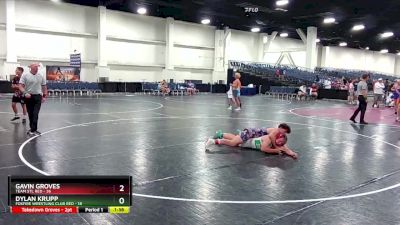 190 lbs Round 5 (6 Team) - Gavin Groves, Team STL Red vs Dylan Krupp, Foxfire Wrestling Club RED