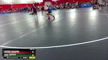 175 lbs Round 1 (6 Team) - Carter McDaniel, Weyauwega-Fremont vs Andy Servais, Pulaski