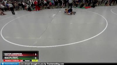 88 lbs Champ. Round 1 - Easton Anderson, Nebraska Wrestling Academy vs Boston Frost, Immortal Athletics WC