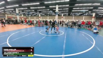 60-60 lbs Round 2 - Piper Mueller, Richardson Mustang Wrestling CLub vs Solomon White Ii, Spartan Mat Club