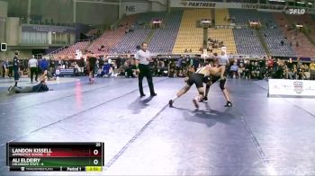 165 lbs Round 3 (8 Team) - Landon Kissell, Apprentice School vs Ali Eldeiry, Colorado State