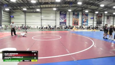 48 lbs Rd# 4- 2:00pm Friday Final Pool - Alex Herndon, Terps XPress vs Mason Lampariello, PA Blue