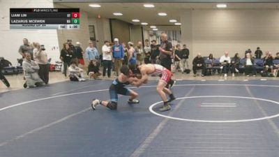 120 lbs Round Of 64 - Liam Lin, NY vs Lazarus McEwen, WA