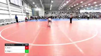 113 lbs Quarterfinal - Caio Aron, TX vs Sergio Vega, AZ