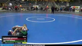 70 lbs Cons. Round 5 - Alexander Gonzalez, Hermiston Wrestling vs Treyton Henning, Viper