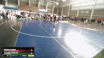 57 lbs Cons. Round 2 - Rowan Nunez, Bonneville Wresting Club vs Tanner Forbush, Team Prestige