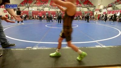 52 lbs Consi Of 4 - Osiris Alfaro-Williams, OKC Saints Wrestling vs Region Ellison, El Reno Wrestling Club