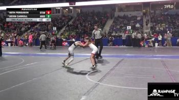 70 lbs Cons. Semi - Devyn Gugler, Olathe Raptor vs Harley Salazar, Maize