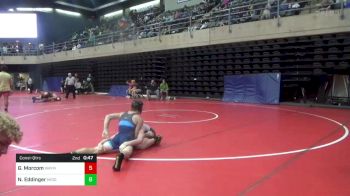 152 lbs Consi-qtrs - Gavin Morcom, Waymart vs Nick Eddinger, Middletown