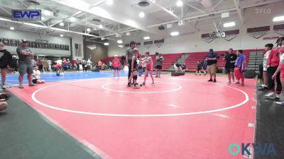 90 lbs Final - Mathias Aragon, NORTH DESOTO WRESTLING ACADEMY vs Aleks Routledge, Cowboy Elite Black