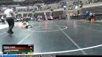95 lbs Semis & 1st Wrestleback (8 Team) - Jamison Meagher, Paynesville vs Ryker Clobes, HLWW