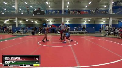 160 lbs Round 3 (16 Team) - Devin Johnson, Askren Wrestling Academy 2 vs Kam Stout, 922