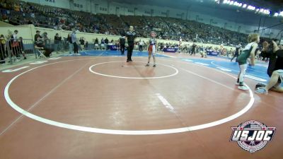 65 lbs Round Of 32 - Rylee Russell, Texas Select Wrestling vs Jentry Lyden, South Central Punisher Wrestling Club