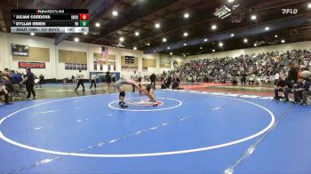 157 Boys Cons. Round 5 - Julian Cordova, Southwest (EC) vs Dyllan Irmen, Rancho Bernardo