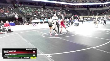 150 Class 2 lbs Quarterfinal - Lake Waters, Odessa vs Jayden Ayers, Fulton