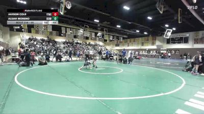 59 lbs 5th Place Match - Jaxson Cole, Yucaipa Thunder Wrestling Club vs Alijah Moreno, So Cal Hammers Wrestling