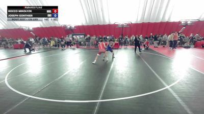 126 lbs Cons. Rd Of 16 - Rocco Mikolyzk, Mn Elite vs Joseph Gonthier, Reign Wrestling Club