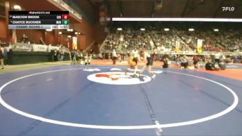 2A-150 lbs Champ. Round 1 - Chayce Buckner, Moorcroft vs Maecion Brook, Cokeville