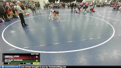 155 lbs Cons. Round 6 - Brynlee Vaughan, Wisconsin vs Abbigail Lewis, South Dakota