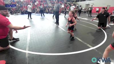 46 lbs Quarterfinal - Izaiah Jones, Checotah Matcats vs Weston Gordneer, Buck Pride Wrestling