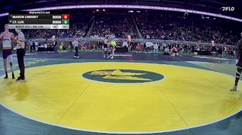 D4-190 lbs Cons. Round 2 - J.T. Lux, Mendon vs Mason Lindsey, Bronson
