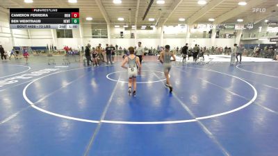 86 lbs 3rd Place - Elijah Quesada, Fisheye WC vs Porter Hall, Massabesic