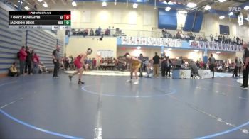 150 lbs Cons. Semi - Jackson Beck, Meridian vs Onyx Kunsaitis, American Falls