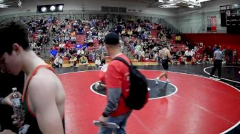 160 lbs Cons. Round 2 - Brady Rightweiser, Burgettstown Hs vs Tanner Haller, Frazier