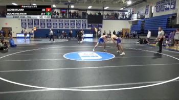 165 lbs 7th Place Match - Blake Delsman, Wisconsin-Platteville vs Jacob Hiland, Loras