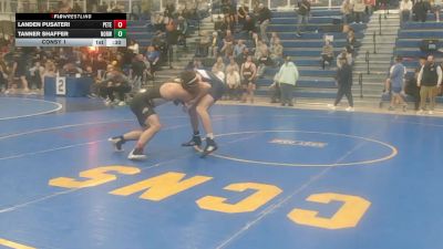 189 lbs Consy 1 - Landen Pusateri, Peters Township vs Tanner Shaffer, Norwin
