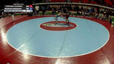 100-106 lbs Champ. Round 3 - Stephano Calderon, South Carolina vs Brandon Henderson, Oregon