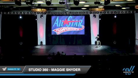 Studio 360 - Maggie Snyder [2022 Mini - Solo - Jazz Day 2] 2022 ASCS Wisconsin Dells Dance Grand Nationals and Cheer Showdown