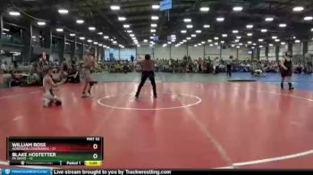 115 lbs Round 5 (6 Team) - Blake Hostetter, PA White vs William Ross, Agression Legionaries
