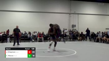 160 lbs Round 2 (6 Team) - Jordan Chapman, Black Mambas vs Christopher Mance, Oklahoma Black Ops