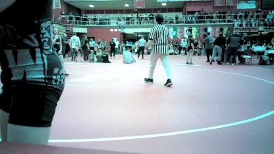 12U - 92 lbs Quarters - Rolland Brittain, Western Wrestling Club vs Olivia Barcus, Mishawaka Wrestling Club