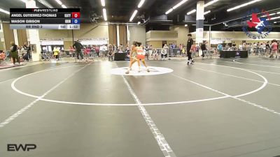 100 lbs Rr Rnd 2 - Angel Gutierrez-Thomas, Katy Area Wrestling Club vs Mason Gibson, Grind Wrestling Club