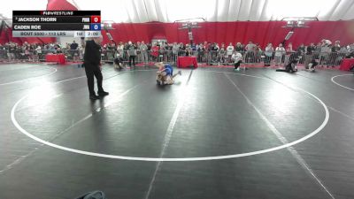 113 lbs Champ. Rd Of 16 - Jackson Thorn, Pinnacle vs Caden Roe, Jackrabbit Wrestling Academy