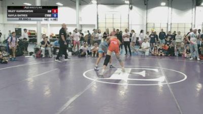 115 lbs Rr Rnd 5 - Riley Karwowski, Wyoming Seminary - GK12E vs Kayla Batres, CTWHALE ORCA - GK12E