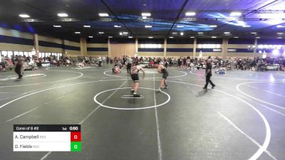 190 lbs Consi Of 8 #2 - Ayden Campbell, Red Wave WC vs Drake Fields, Red Wave WC