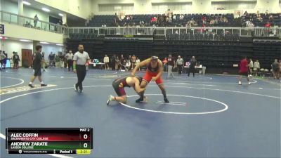 197 lbs Cons. Round 7 - Andrew Zarate, Lassen College vs Alec Coffin, Sacramento City College