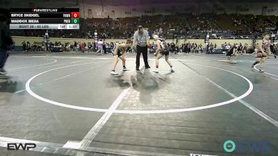 85 lbs Quarterfinal - Bryce Skidgel, Pawnee Wrestling Club vs Maddox Mejia, Prodigy Elite Wrestling