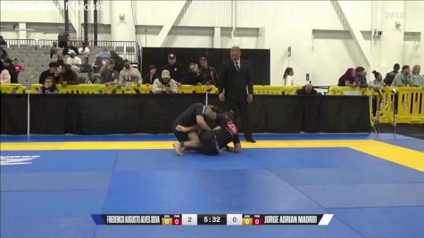 Jorge Adrian Madrid vs Frederico Augusto Alves Silva 2024 World IBJJF Jiu-Jitsu No-Gi Championship